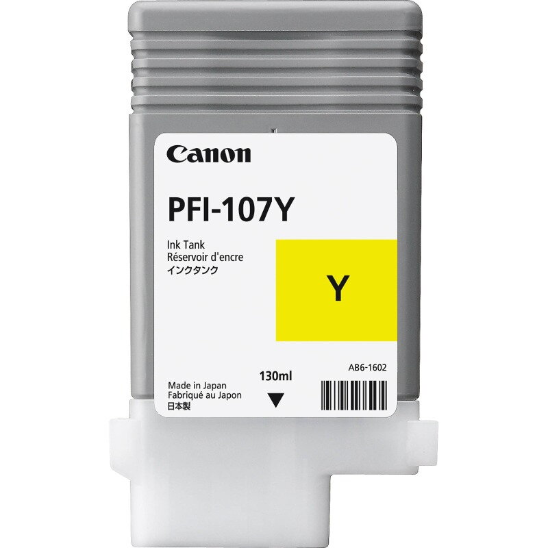 Cartus Canon PFI107Y, yellow dye