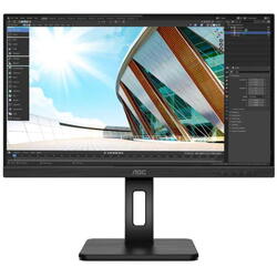 Monitor LED AOC Q24P2Q, 23.8", WQHD , 4ms, Negru
