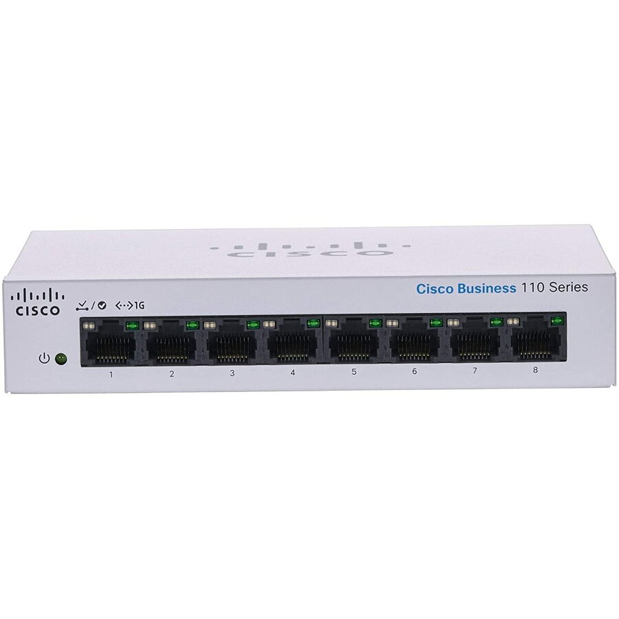 CBS110 Unmanaged L2 Gigabit Ethernet (10/100/1000) Grey