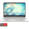 Laptop HP 15s-eq2012nq cu procesor AMD Ryzen™ 7 5700U, 15.6", Full HD, 8GB, 512GB SSD, AMD Radeon™ Graphics, Free DOS, Natural Silver