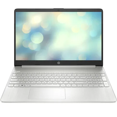 Laptop HP 15s-eq2023nq cu procesor AMD Ryzen™ 5 5500U, 15.6, Full HD, 8GB, 512GB SSD, AMD Radeon™ Graphics, Free DOS, Natural silver