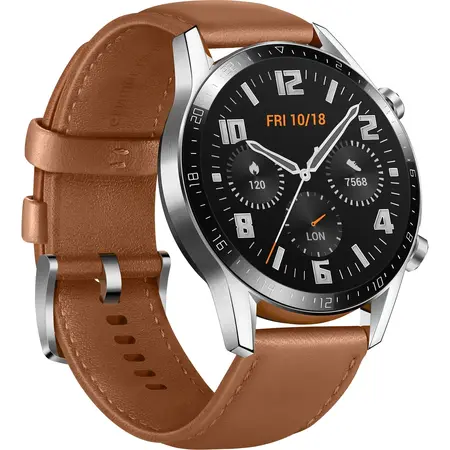 Ceas Smartwatch Huawei Watch GT 2, 46mm, Pebble Brown