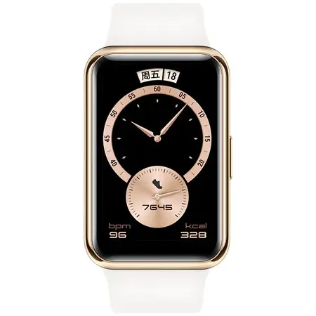 Ceas smartwatch Huawei Watch Fit Elegant, Frosty White