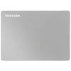 Hard Disk extern Toshiba Canvio Flex, 1TB, 2.5inch, USB-C, Argintiu