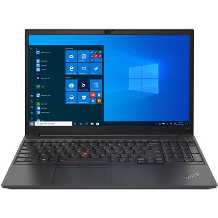 Laptop Lenovo 15.6'' ThinkPad E15 Gen 3, FHD IPS, Procesor AMD Ryzen™ 5 5500U (8M Cache, up to 4.0 GHz), 16GB DDR4, 512GB SSD, Radeon, No OS, Black