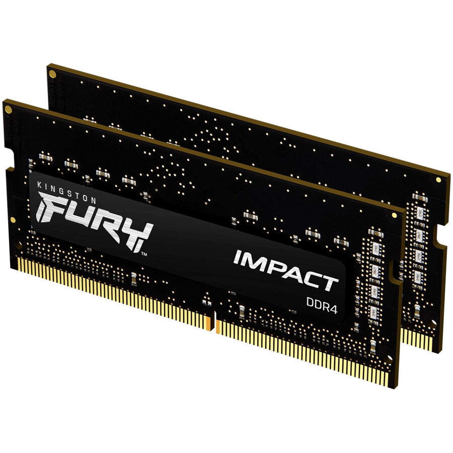 Memorie notebook 32GB 2666MHz DDR4 CL16 SODIMM (2x16GB) FURY Impact