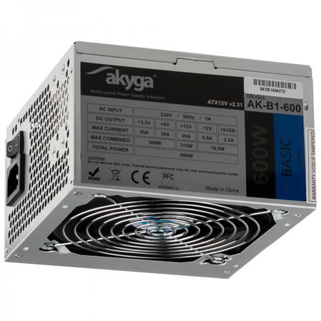 Sursa basic 600W, AK-B1-600, Fan12cm