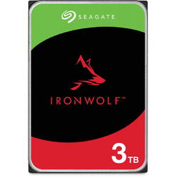 Seagate Hard Disk IronWolf NAS, 3TB, 5400RPM, SATA III