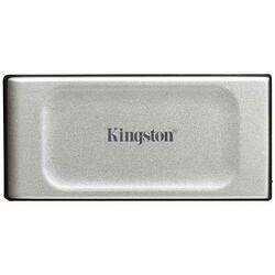 SSD extern portabil Kingston XS2000, 500GB, USB 3.2, Argintiu