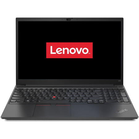 Laptop Lenovo ThinkPad E15 Gen 2 cu procesor Intel Core i5-1135G7, 15.6", Full HD, 16GB, 512GB SSD, NVIDIA GeForce MX450 2GBFree DOS, Black