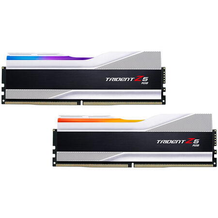 Memorie Trident Z5 RGB DDR5 32GB 2x16GB 6000MHz CL40 1.35V XMP 3.0 silver