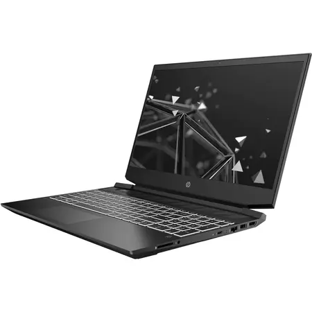 Laptop HP Pavilion Gaming 15-ec2086nq cu procesor AMD Ryzen™ 7 5800H, 15.6", Full HD, 8GB, 512GB SSD, NVIDIA® GeForce RTX™ 3050 Ti, No OS, Black