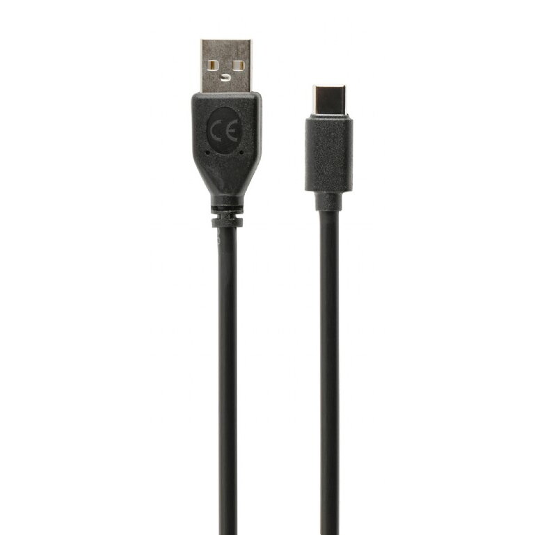 Cablu alimentare si date. smartphone, USB 2.0 (T) la USB 2.0 Type-C (T), 3m, negru