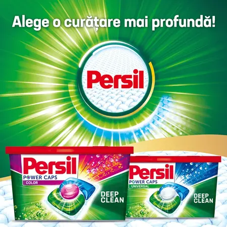 Detergent capsule Persil Power Caps Color, 56 spalari
