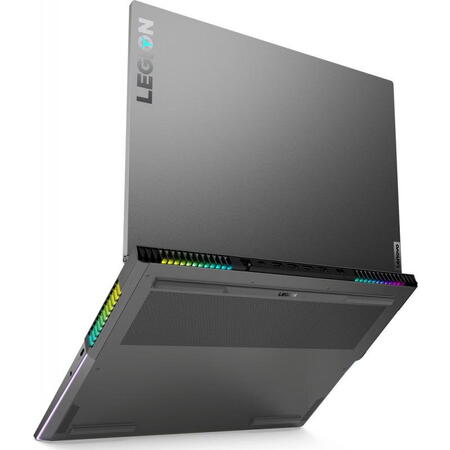 Laptop Lenovo Gaming 16'' Legion 7 16ACHg6, WQXGA IPS 165Hz G-Sync, Procesor AMD Ryzen™ 9 5900HX, 32GB DDR4, 2x 1TB SSD, GeForce RTX 3080 16GB, No OS, Storm Grey