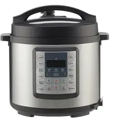 Multicooker Gorenje MC6MBK, 6l, 1000W, 15 programe, negru-argintiu