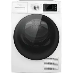 Uscator de rufe Whirlpool W6D84WBEE, Pompa de caldura, 8 kg, Clasa A+++