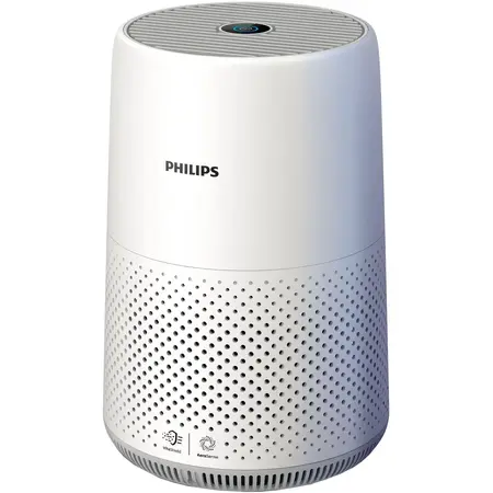 Purificator Philips AC0819/10, CADR 190 mc/h, AeraSense, VitaShield, Filtru HEPA si Carbon activ, Senzor inteligent, Display digital, Senzor calitate aer, 49mp, Alb
