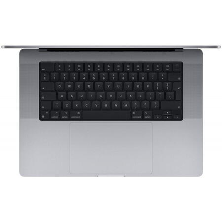 Laptop Apple MacBook Pro 16 (2021) cu procesor Apple M1 Max, 10 nuclee CPU and 32 nuclee GPU, 32GB, 1TB SSD, Space Grey, Int KB