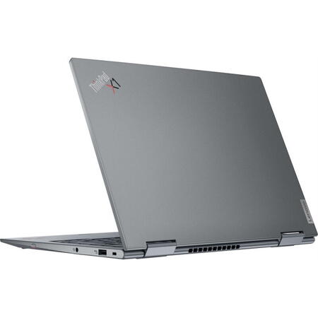 Ultrabook Lenovo 14'' ThinkPad X1 Yoga Gen 7, WUXGA IPS Touch, Procesor Intel® Core™ i7-1260P (18M Cache, up to 4.70 GHz), 16GB DDR5, 512GB SSD, Intel Iris Xe, Win 11 Pro, Storm Grey