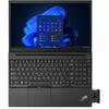 Laptop Lenovo ThinkPad E15 Gen 4, 15.6" FHD, procesor Intel Core i5-1235U, 8GB RAM, 256GB SSD,  Intel Iris Xe, No OS, Black