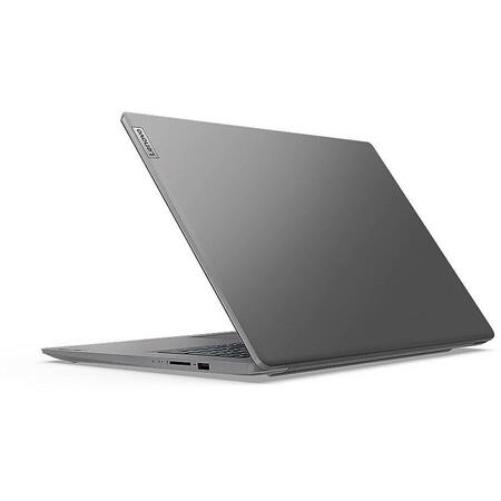 Laptop Lenovo 17.3'' V17 G2 ITL, FHD IPS, Procesor Intel® Core™ i7-1165G7, 8GB DDR4, 512GB SSD, GeForce MX350 2GB, Win 10 Pro, Iron Grey