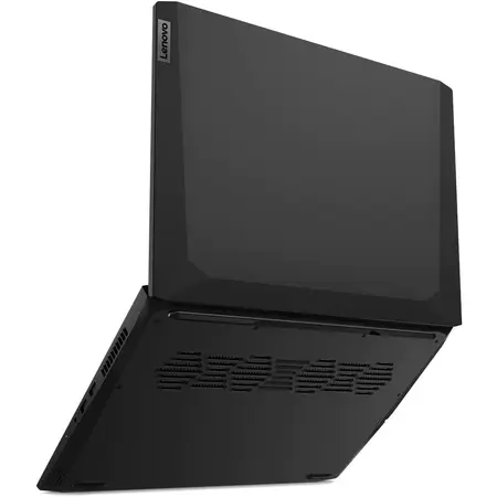 Laptop Lenovo IdeaPad Gaming 3 15ACH6 cu procesor AMD Ryzen™ 5 5600H pana la 4.20 GHz, 15.6", Full HD, IPS, 16GB, 512GB SSD M.2, NVIDIA GeForce RTX 3050 4GB GDDR6, No OS