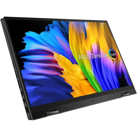 Laptop 2 in 1 ASUS Zenbook 14 Flip OLED UN5401QA cu procesor AMD Ryzen™ 7 5800H pana la 4.40 GHz, 14", 2.8K, OLED, 16GB, 1TB M.2 NVMe™ PCIe® 3.0 SSD, AMD Radeon™ Graphics, Windows 11 Pro