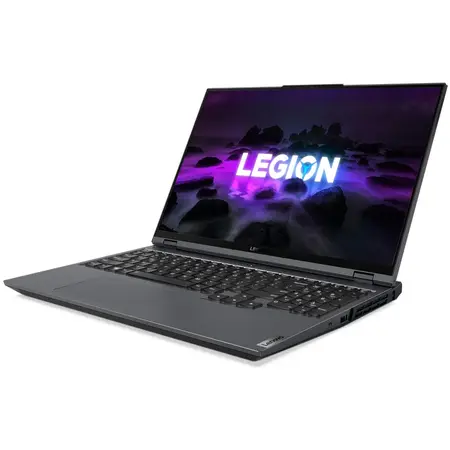 Laptop Gaming Lenovo Legion 5 Pro 16ACH6H cu procesor AMD Ryzen 7 5800H, 16", WQXGA, 16GB, 512GB SSD, NVIDIA GeForce RTX 3060 6GB, No OS, Storm Grey