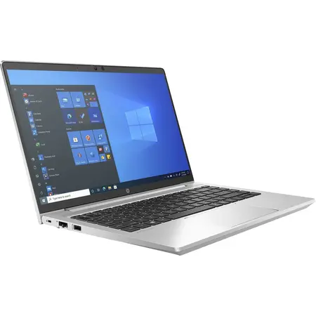 Laptop HP ProBook 445 G8 cu procesor AMD Ryzen 5 5600U (16M Cache, up to 4.2 GHz), 14" FHD, 8GB, 512GB SSD, AMD Radeon Graphics, Windows 10 Pro