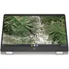 Ultrabook HP 14'' Chromebook x360 14a-ca0001nn, HD Touch, Procesor Intel® Pentium® Silver N5030 (4M Cache, up to 3.10 GHz), 4GB DDR4, 128GB eMMC, GMA UHD 605, Chrome OS, Ceramic White