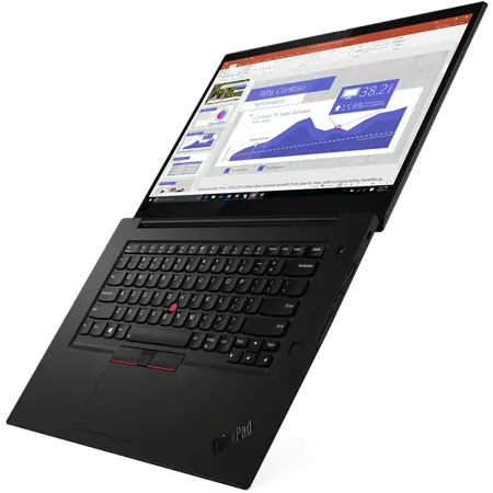 Notebook Lenovo ThinkPad X1 Extreme G3 cu Procesor i9-10885H vPro, 15.6" FHD, 32GB DDR4, SSD 1TB PCIe Gen3x4, GeForce GTX 1650Ti, Windows 10 Pro, Black