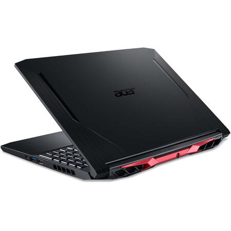 Laptop Gaming Acer Nitro 5 AN515-57 cu procesor Intel® Core™ i7-11800H pana la 4.60 GHz, 15.6" QHD IPS 165Hz, 32GB, 1TB SSD, NVIDIA® GeForce RTX™ 3070 8GB, No OS