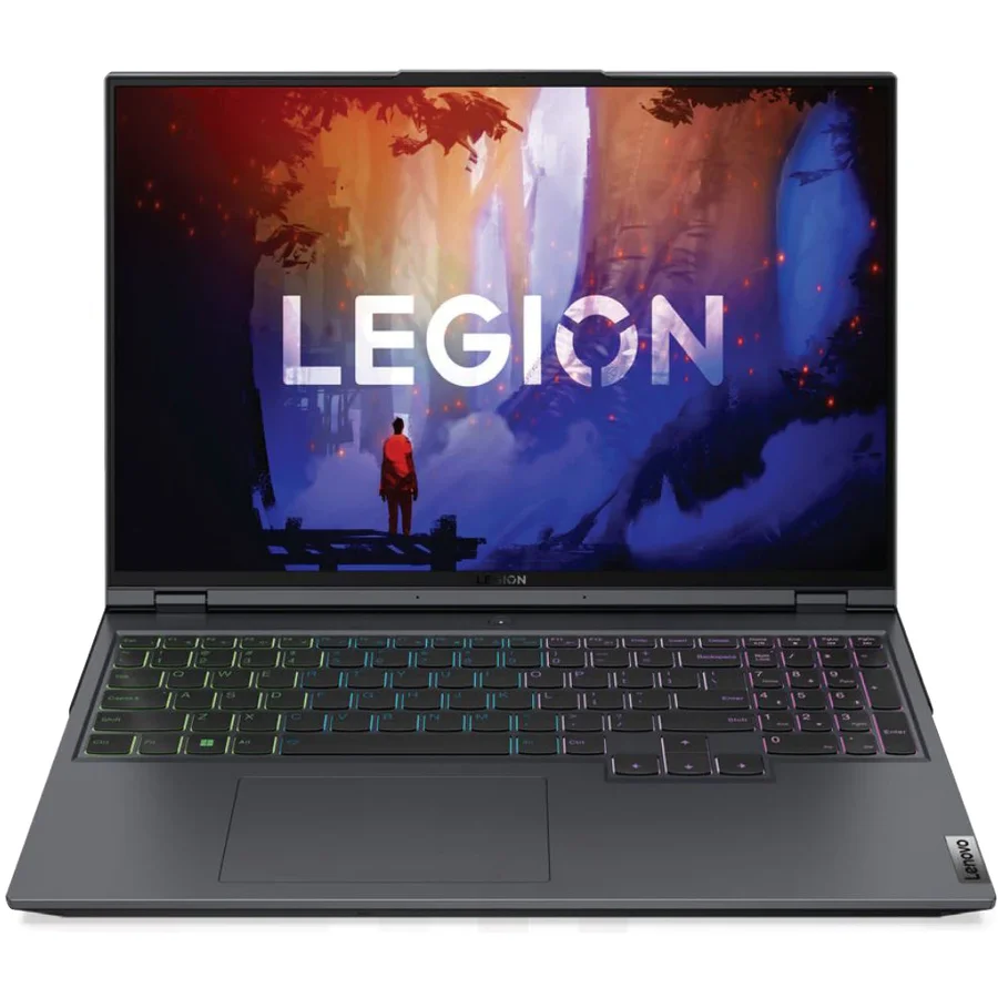 Laptop gaming Lenovo Legion 5 Pro 16ARH7H cu procesor AMD Ryzen 7 6800H, 16, WQXGA, 16GB, 512GB SSD, NVIDIA GeForce RTX 3070 8GB, No OS, Storm Grey