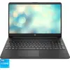 Laptop HP 15s cu procesor Intel Core I3-1215U, 15.6" Full HD, 8GB RAM, 256GB SSD, Intel® UHD Graphics, Free Dos, Negru