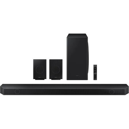 Soundbar Samsung HW-Q930B, 9.1.4, 540W, Bluetooth, Wireless Dolby Atmos, Subwoofer Wireless, negru