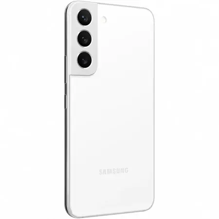 Telefon mobil Samsung Galaxy S22, Dual SIM, 128GB, 8GB RAM, 5G, Phantom White