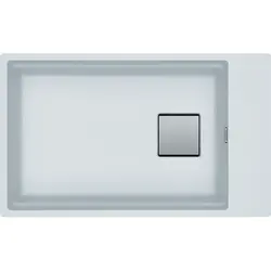 Chiuveta fragranite Franke Kubus Sottop KNG 110-62, 760x420mm, Bianco