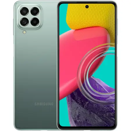 Telefon mobil Samsung Galaxy M53, Dual SIM, 128GB, 8GB RAM, 5G, Green