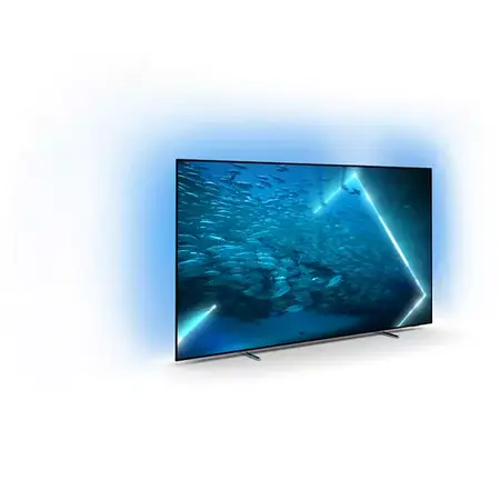 Televizor OLED Philips 48OLED707/12, 121 cm, Smart Android, 4K Ultra HD 100Hz, Clasa G