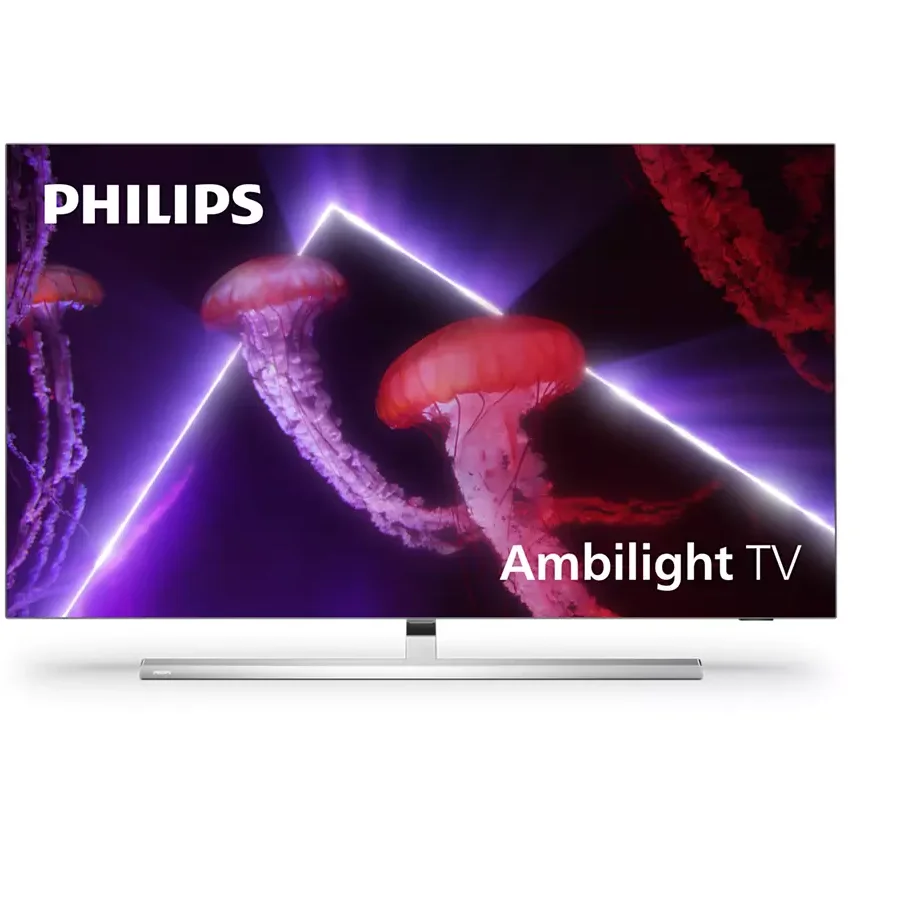 Televizor OLED Philips 48OLED807/12, 121 cm, Smart Android, 4K Ultra HD 100Hz, Clasa G