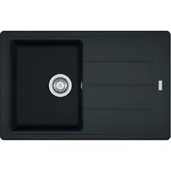 Chiuveta bucatarie fragranite Franke BFG 611-78, adancime cuva 200mm, 780x500mm, Negru