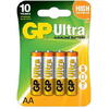 GP Batteries Baterie GP Ultra Alcalina AA (LR6) 1.5V alcalina, blister 4 buc