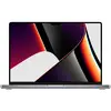 Laptop Apple MacBook Pro 16 cu procesor M1 Max, 10-core CPU, 32-Core GPU, 64GB, 8TB, Int KB, Space Gray
