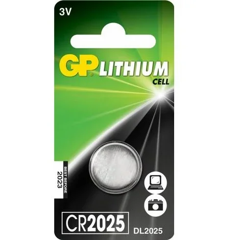 Baterie butoni (CR2025) 3V lithium, blister 1 buc