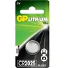 GP Batteries Baterie butoni (CR2025) 3V lithium, blister 1 buc