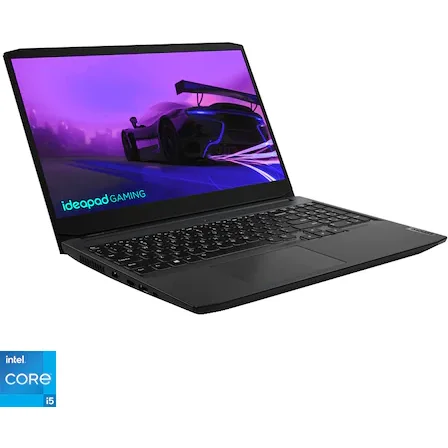 Laptop Lenovo IdeaPad Gaming 3 15IHU6 cu procesor Intel® Core™ i5-11320H pana la 4.50 GHz, Tiger Lake, 15.6, Full HD, IPS, 8GB, 512GB SSD, NVIDIA GeForce GTX 1650 4GB GDDR6