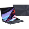 Laptop ASUS Zenbook Pro 14 Duo OLED cu procesor Intel® Core™ i7-12700H pana la 4.70 GHz, 14.5", Touch, 2.8K, OLED, 16GB, 1TB M.2 NVMe™ PCIe® 4.0 SSD, Intel Iris Xᵉ Graphics, Windows 11 Pro