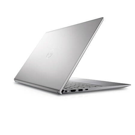 Laptop DELL 15.6'' Inspiron 5510 (seria 5000), FHD, Procesor Intel Core i7-11390H, 16GB DDR4, 512GB SSD, Intel Iris Xe, Win 11 Pro, Platinum Silver, 3Yr CIS