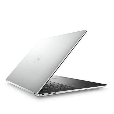 Ultrabook DELL 15.6'' XPS 15 9520, UHD+ InfinityEdge Touch, Procesor Intel Core i9-12900HK, 32GB DDR5, 1TB SSD, GeForce RTX 3050 Ti 4GB, Win 11 Pro, Platinum Silver, 3Yr BOS